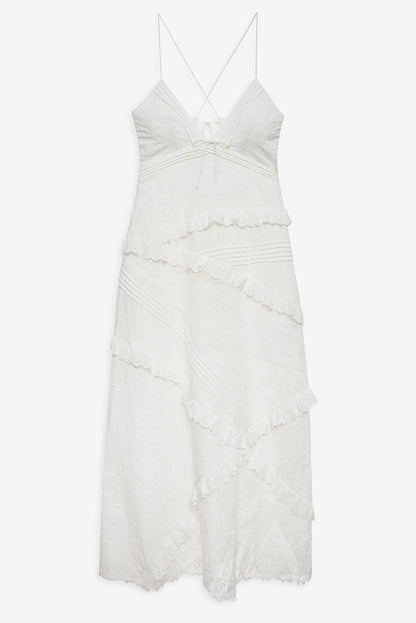 For Love and Lemons - Rosalyn Maxi Dress - White