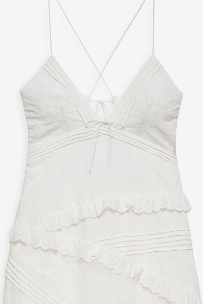 For Love and Lemons - Rosalyn Maxi Dress - White