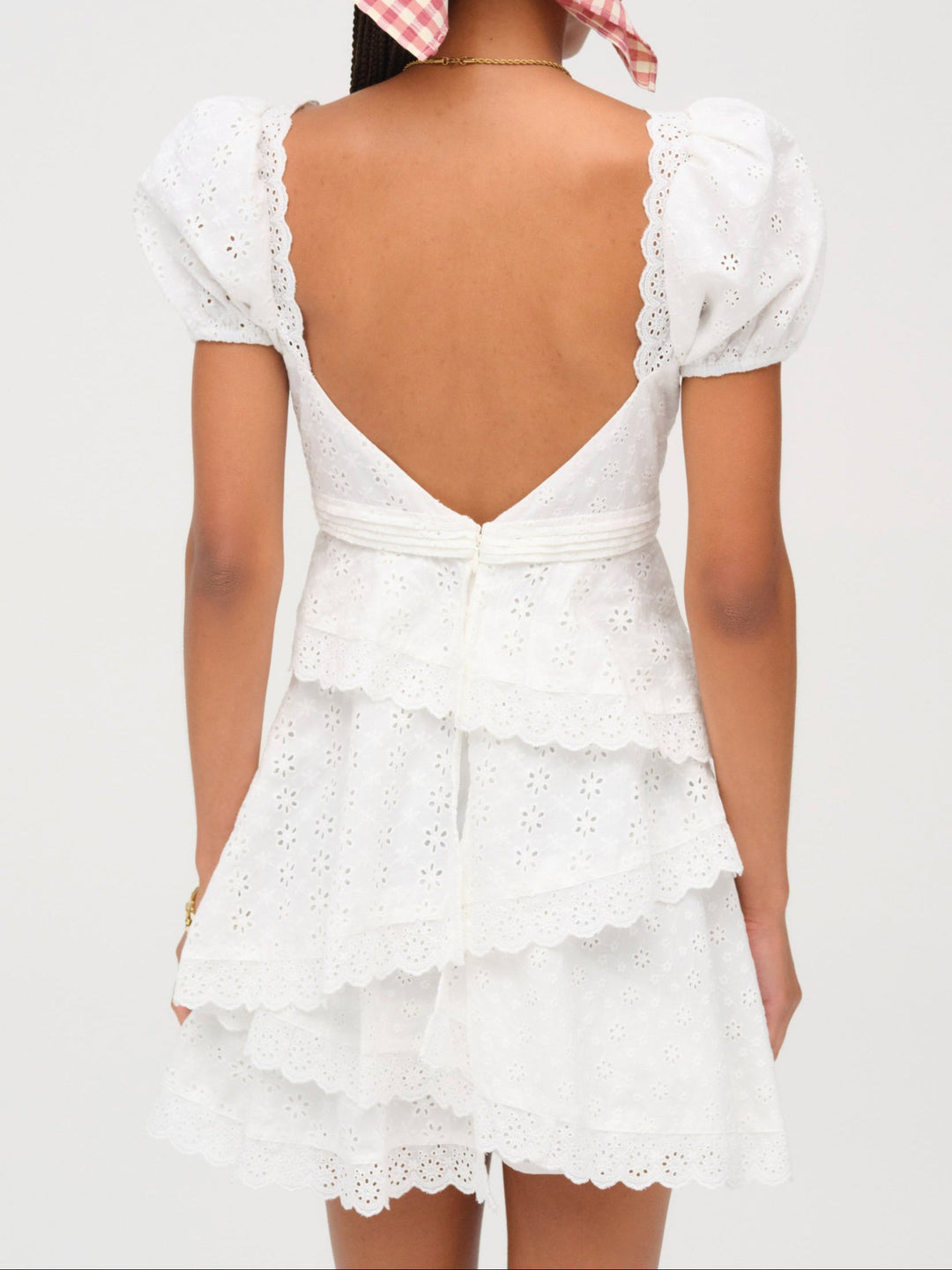 For Love and Lemons - Rosalyn Mini Dress - White