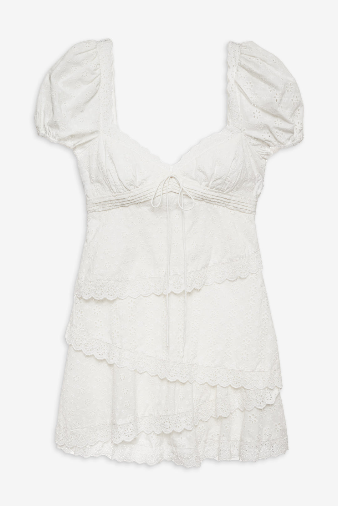 For Love and Lemons - Rosalyn Mini Dress - White