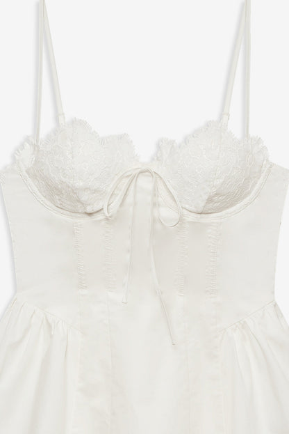 For Love and Lemons - Shae Mini Dress - White