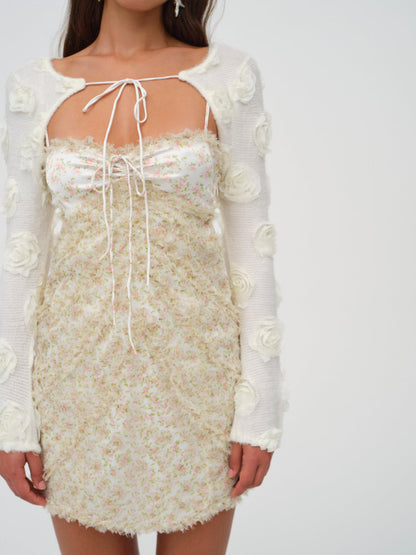 For Love and Lemons - Chania Mini Dress - Yellow