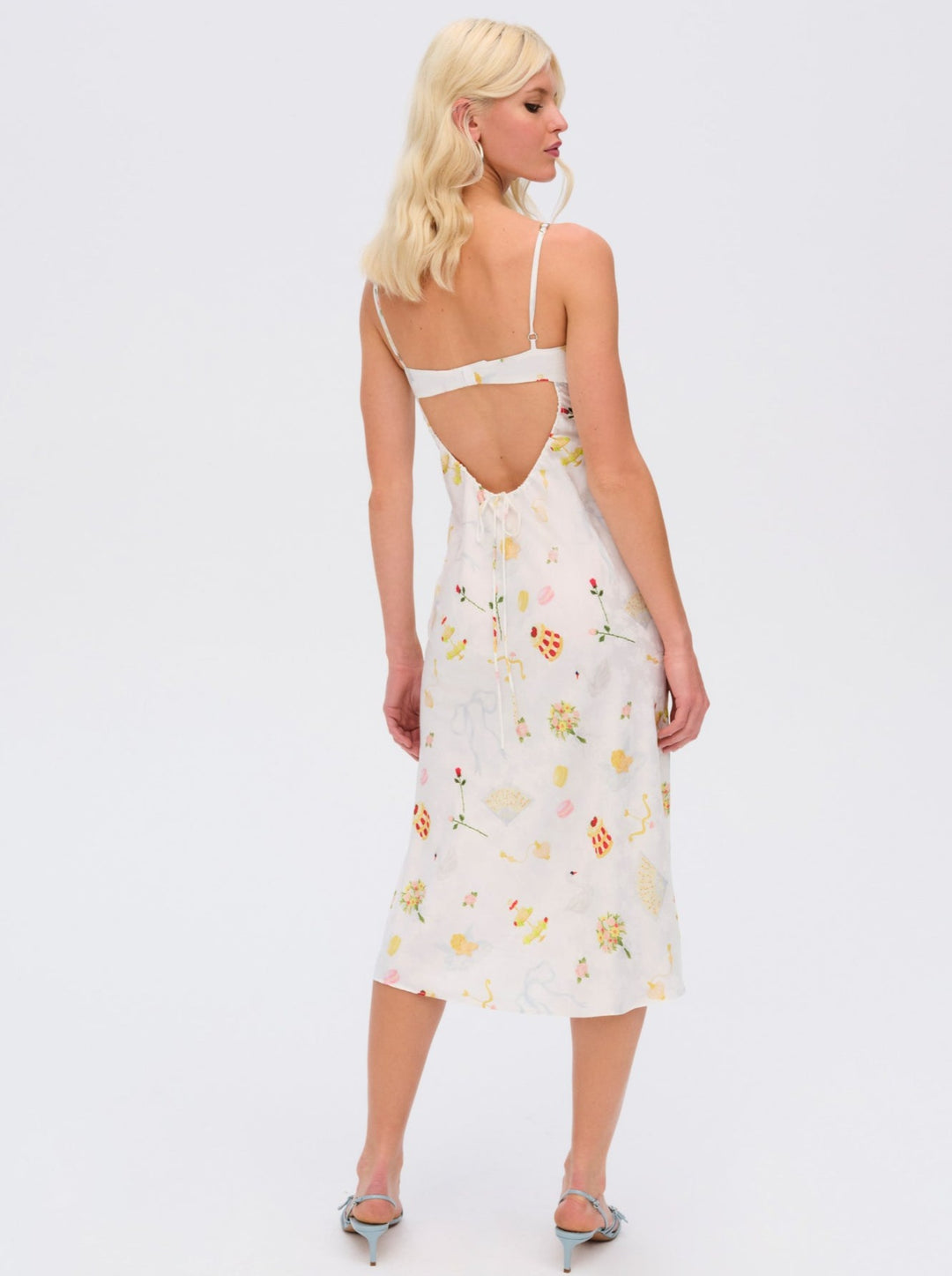 For Love and Lemons - Chania Midi Dress - White