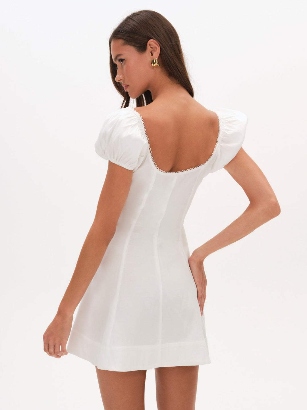 For Love and Lemons - Zuri Mini Dress - Cream