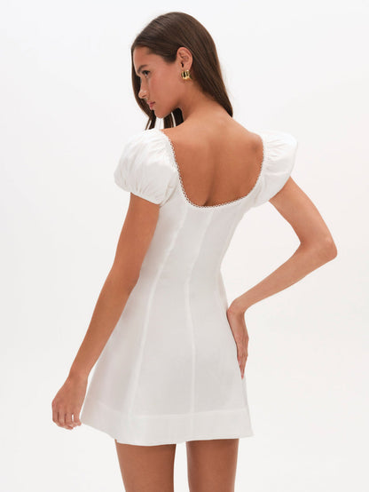 For Love and Lemons - Zuri Mini Dress - Cream