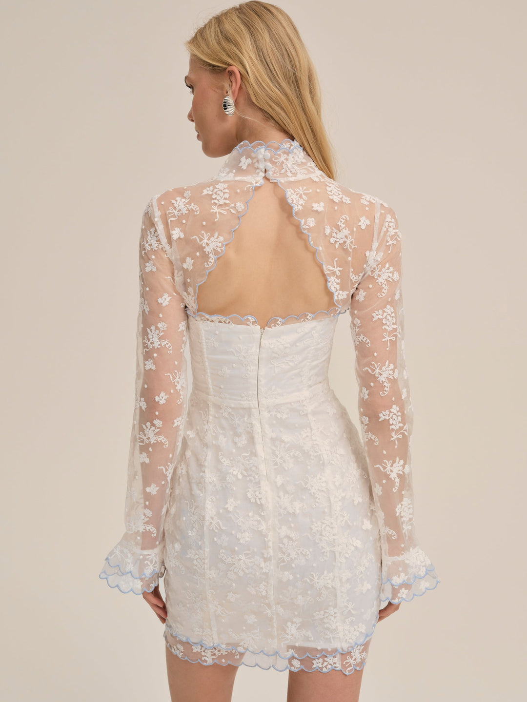 For Love and Lemons - Bluebell Mini Dress - White