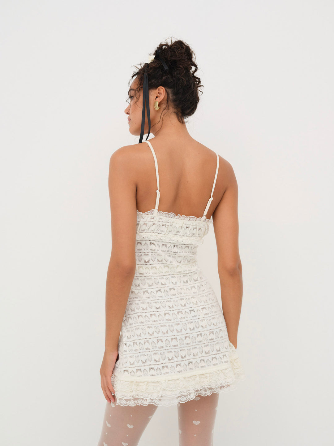 For Love and Lemons - Reba Slip Dress - White