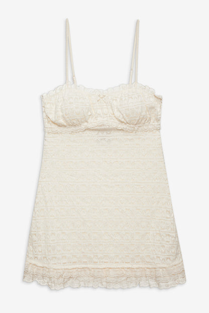 For Love and Lemons - Reba Slip Dress - White