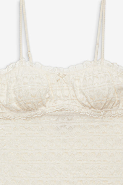 For Love and Lemons - Reba Slip Dress - White