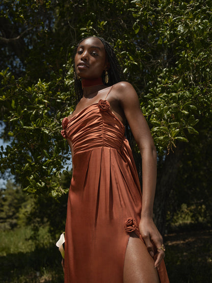 For Love and Lemons - Winona Bridesmaid Gown - Orange