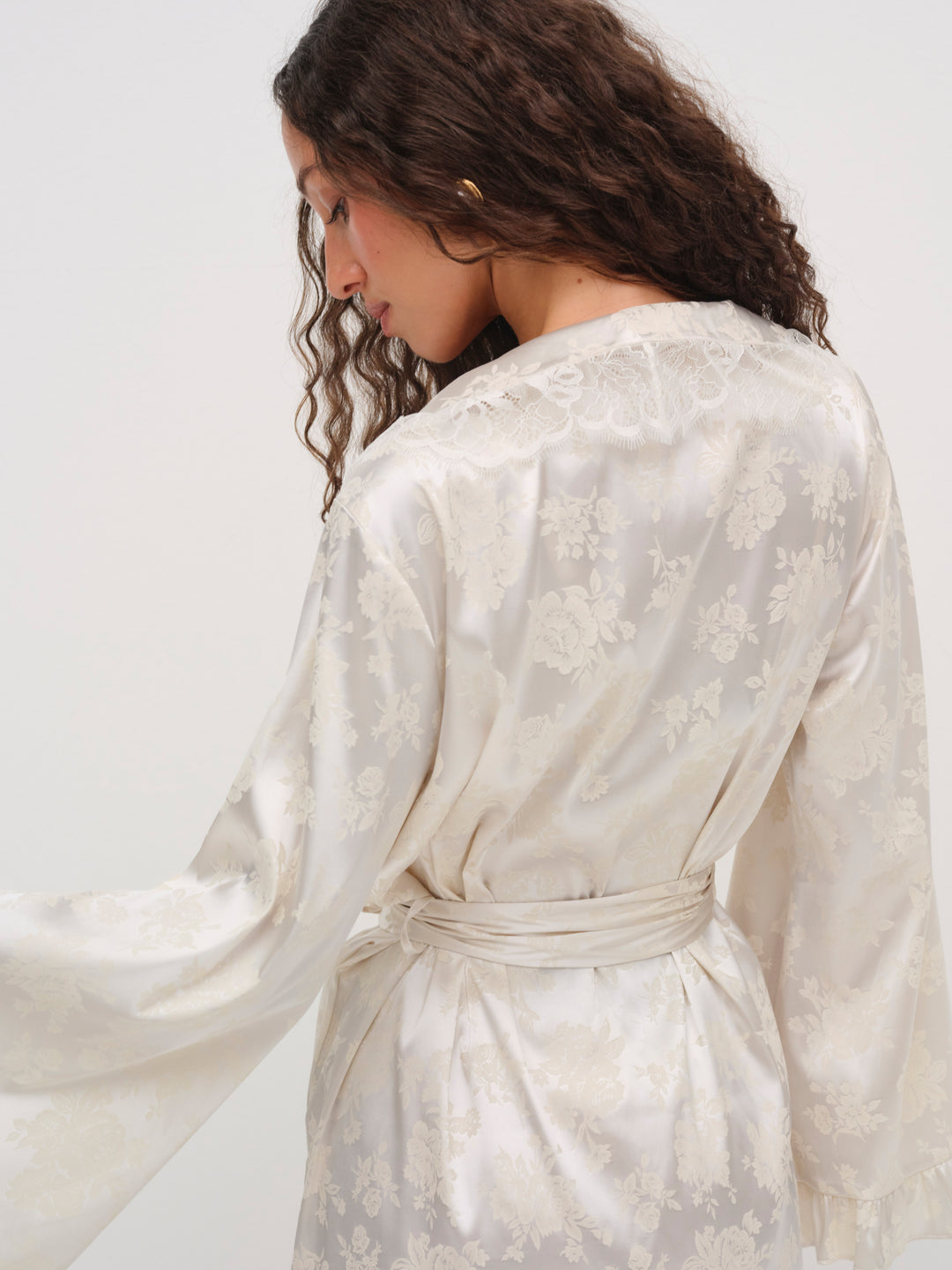 For Love and Lemons - Audrey Robe - Cream