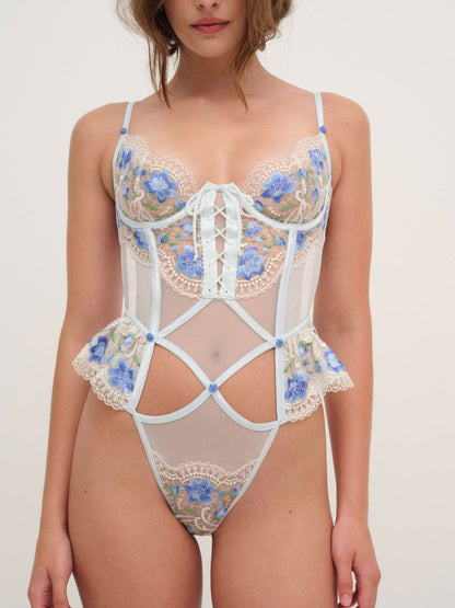 For Love and Lemons - Festival Rose Teddy - Blue