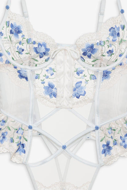 For Love and Lemons - Festival Rose Teddy - Blue