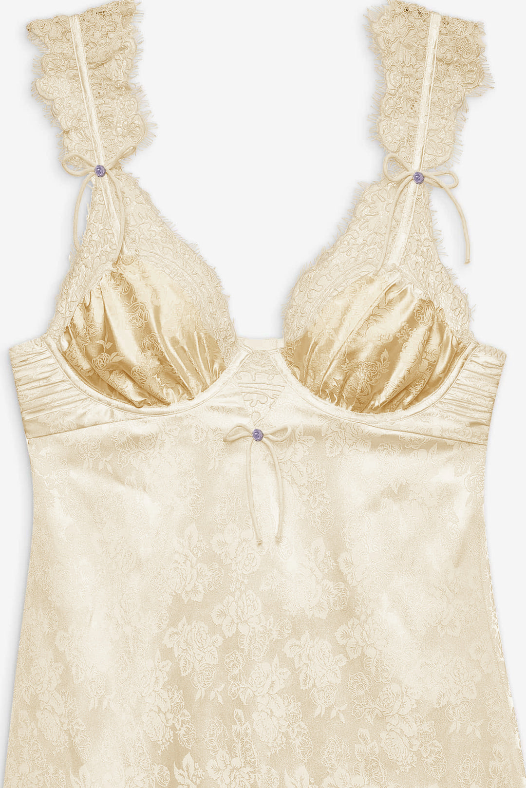 For Love and Lemons - Victoria Slip Dress - Cream