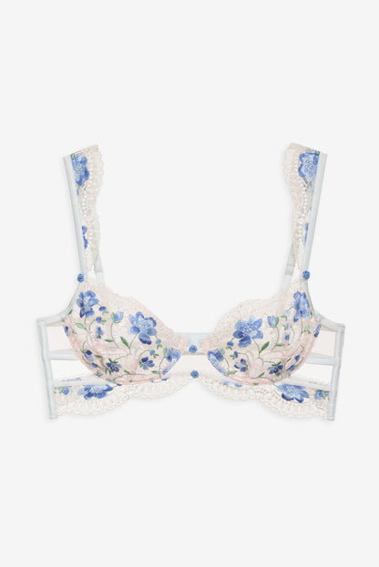 For Love and Lemons - Festival Rose Bra - Blue