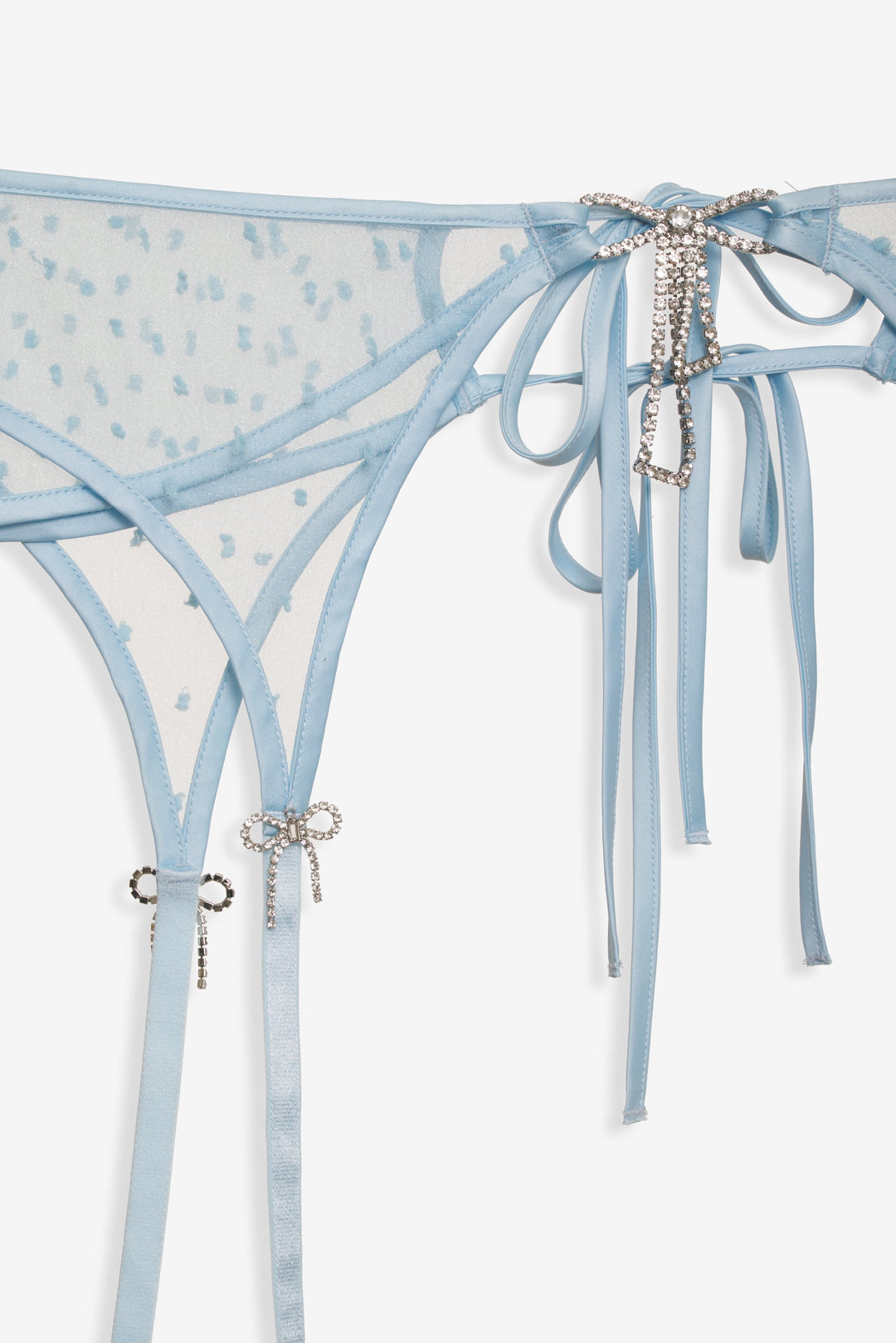 For Love and Lemons - Izzy Garter - Blue