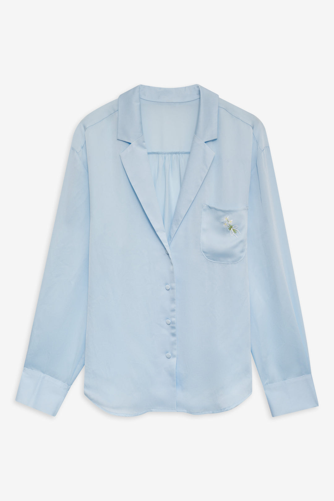 For Love and Lemons - Everyday Pajama Top - Blue