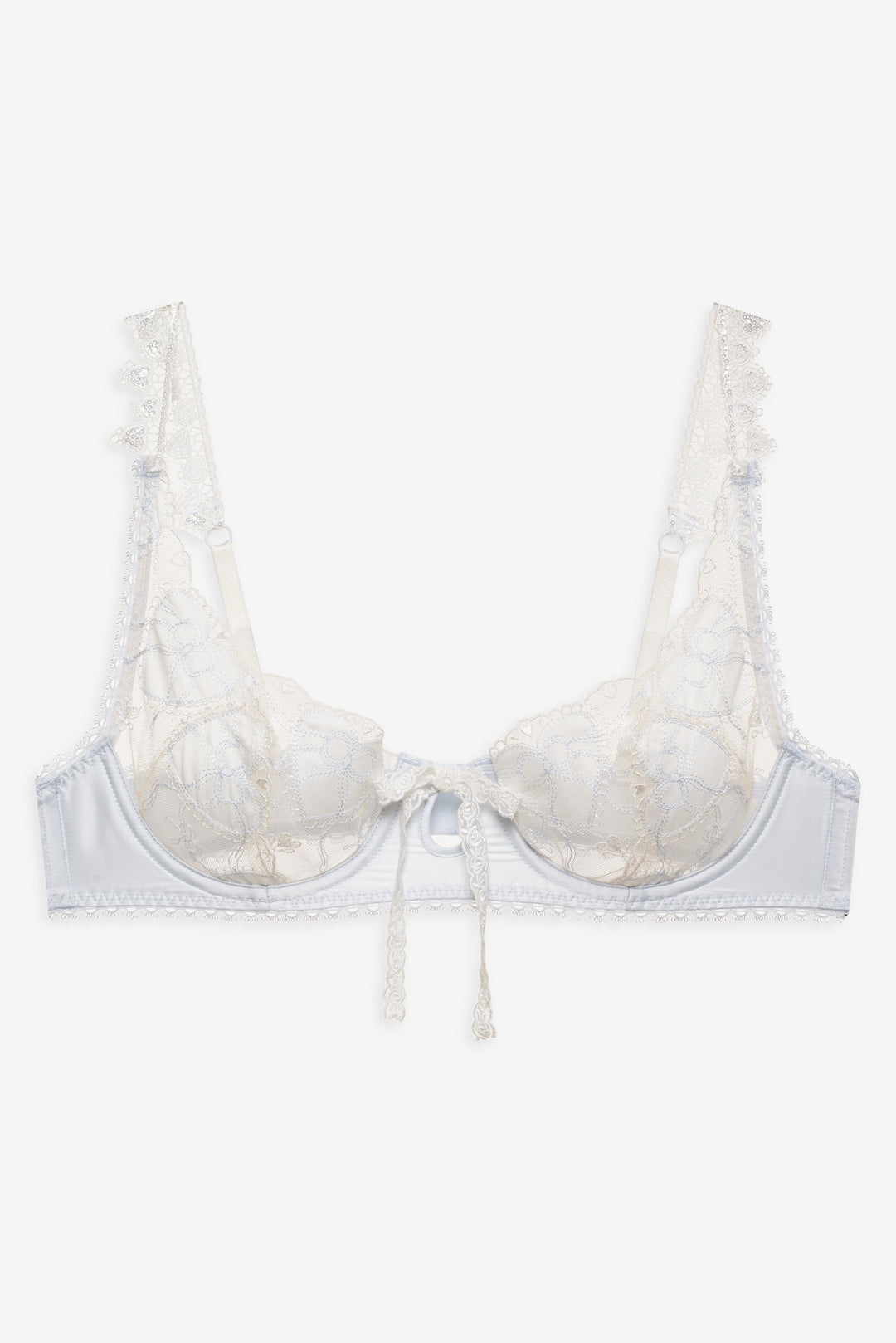 For Love and Lemons - Pure Heart Underwire Bra - White