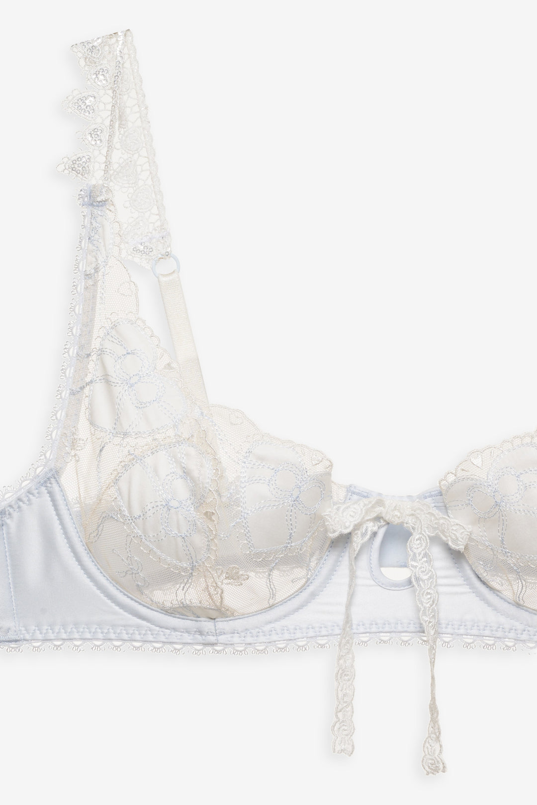 For Love and Lemons - Pure Heart Underwire Bra - White