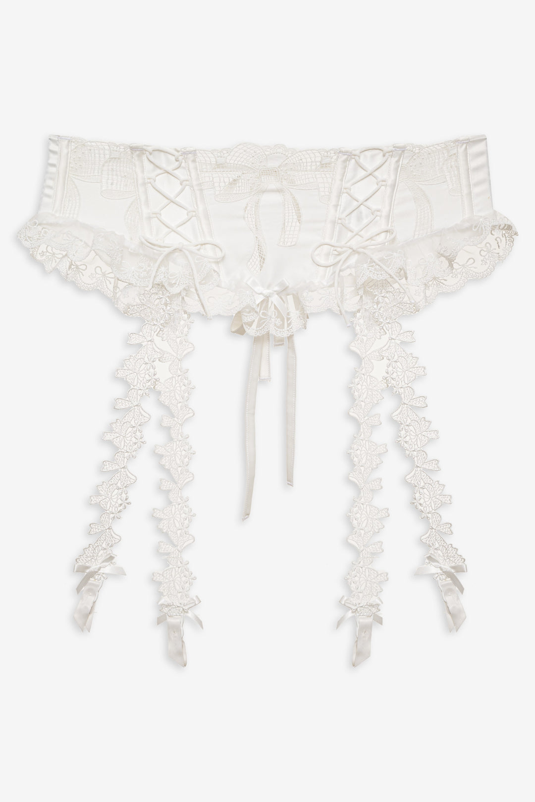 For Love and Lemons - Beau Garter - White