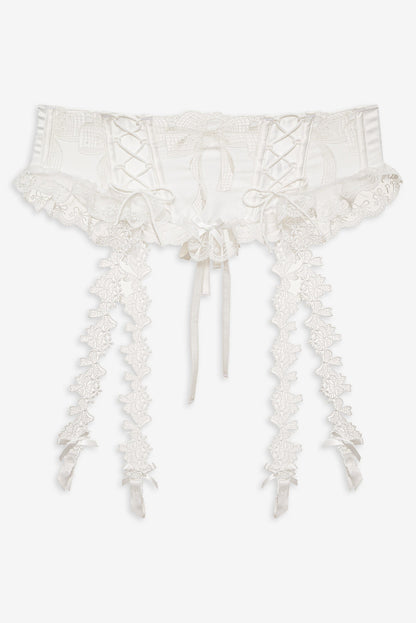 For Love and Lemons - Beau Garter - White