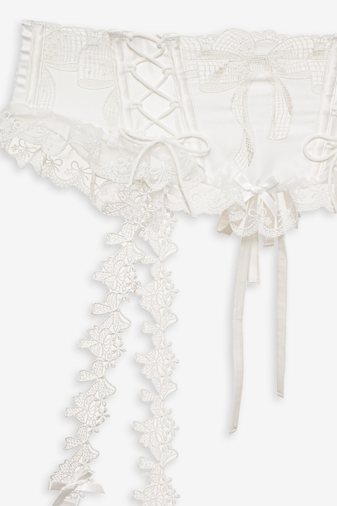 For Love and Lemons - Beau Garter - White