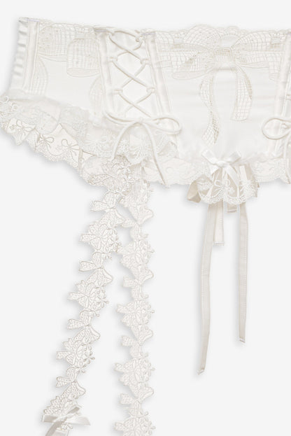 For Love and Lemons - Beau Garter - White