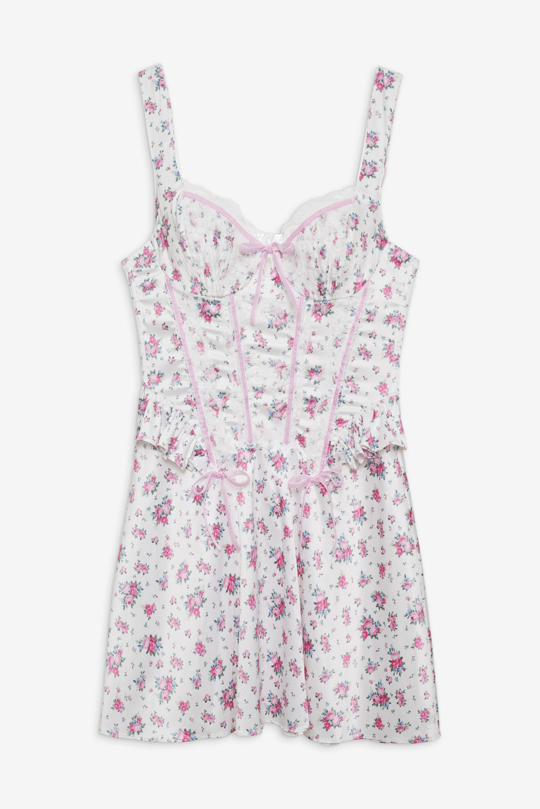For Love and Lemons - Thats Amore Slip Dress - White