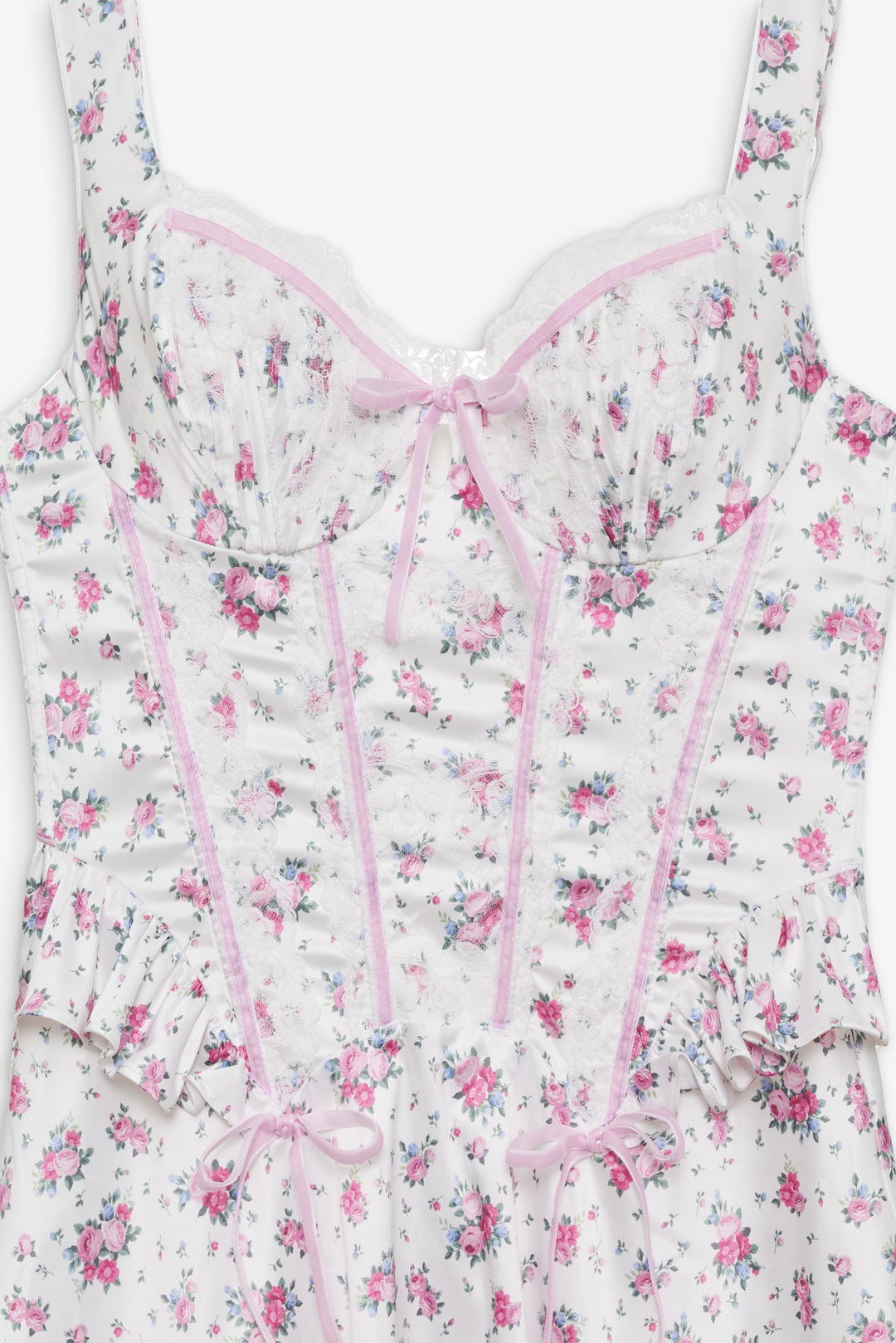 For Love and Lemons - Thats Amore Slip Dress - White