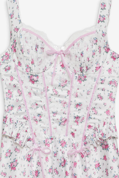 For Love and Lemons - Thats Amore Slip Dress - White