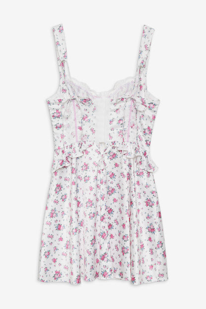 For Love and Lemons - Thats Amore Slip Dress - White
