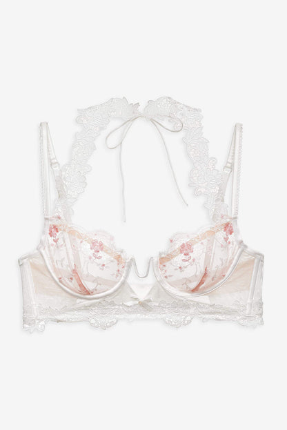 For Love and Lemons - Le Fleur Underwire Bra - Peach