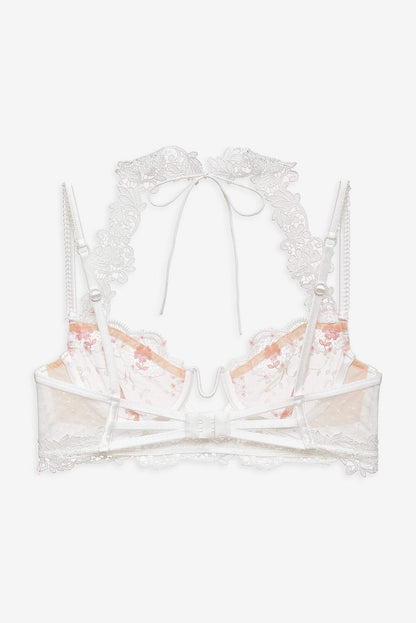 For Love and Lemons - Le Fleur Underwire Bra - Peach