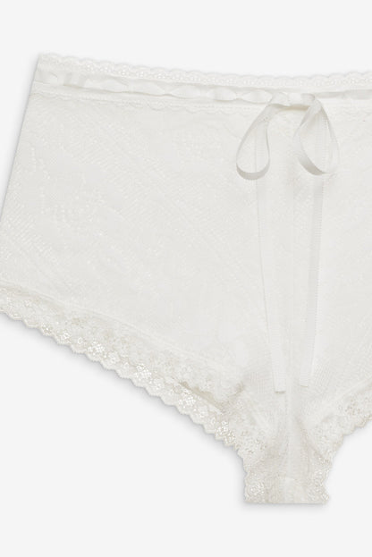 For Love and Lemons - Antique Store Lace Shorts - White