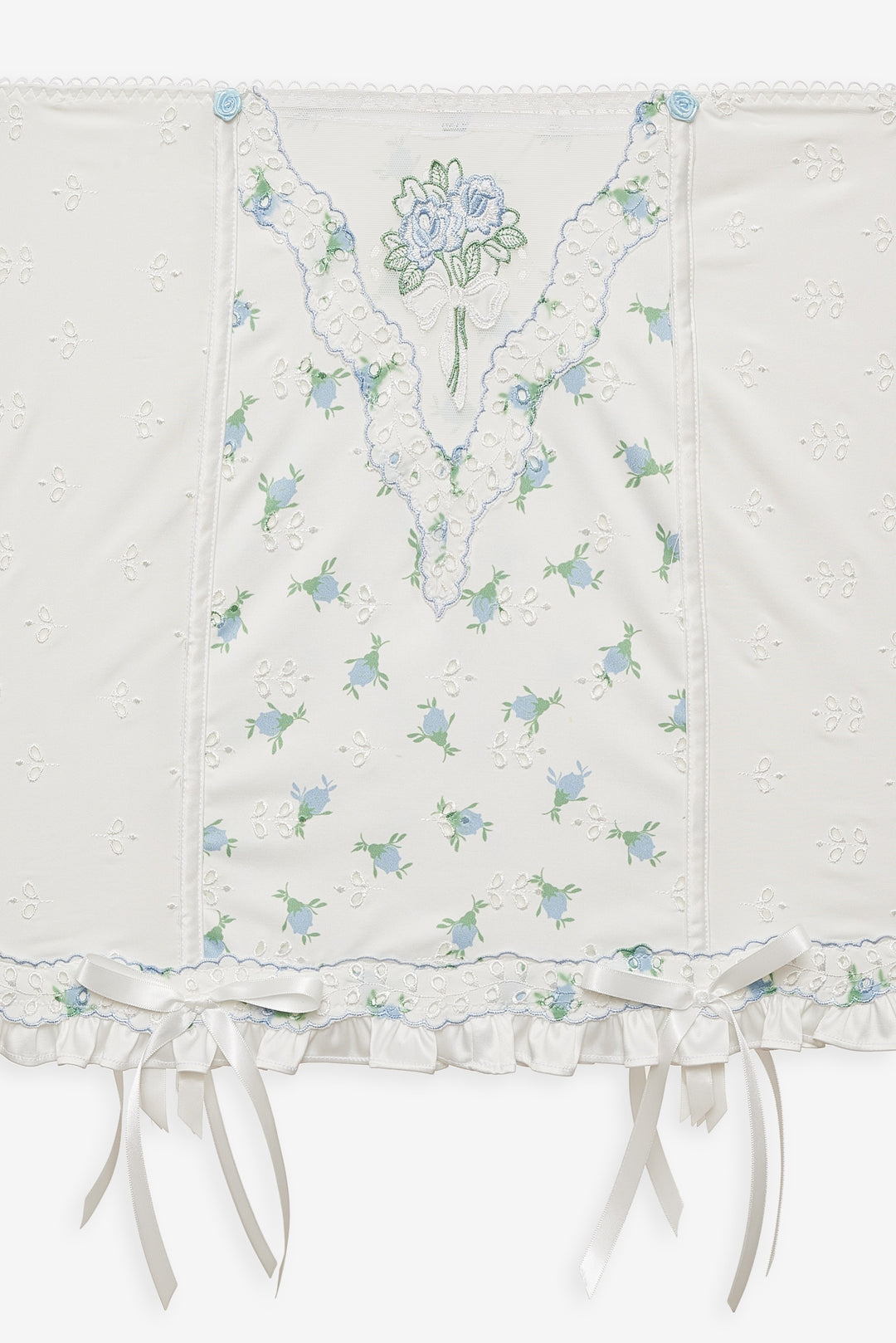 For Love and Lemons - Budding Blossom Garter Skirt - White
