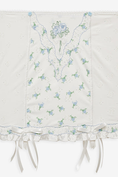 For Love and Lemons - Budding Blossom Garter Skirt - White