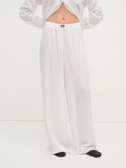 For Love and Lemons - Everyday PJ Pant - White