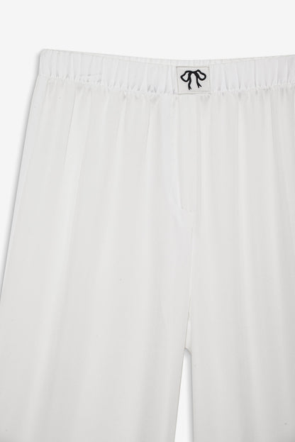 For Love and Lemons - Everyday PJ Pant - White