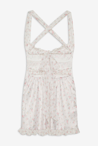 For Love and Lemons - Sabrina Slip Dress - Pink