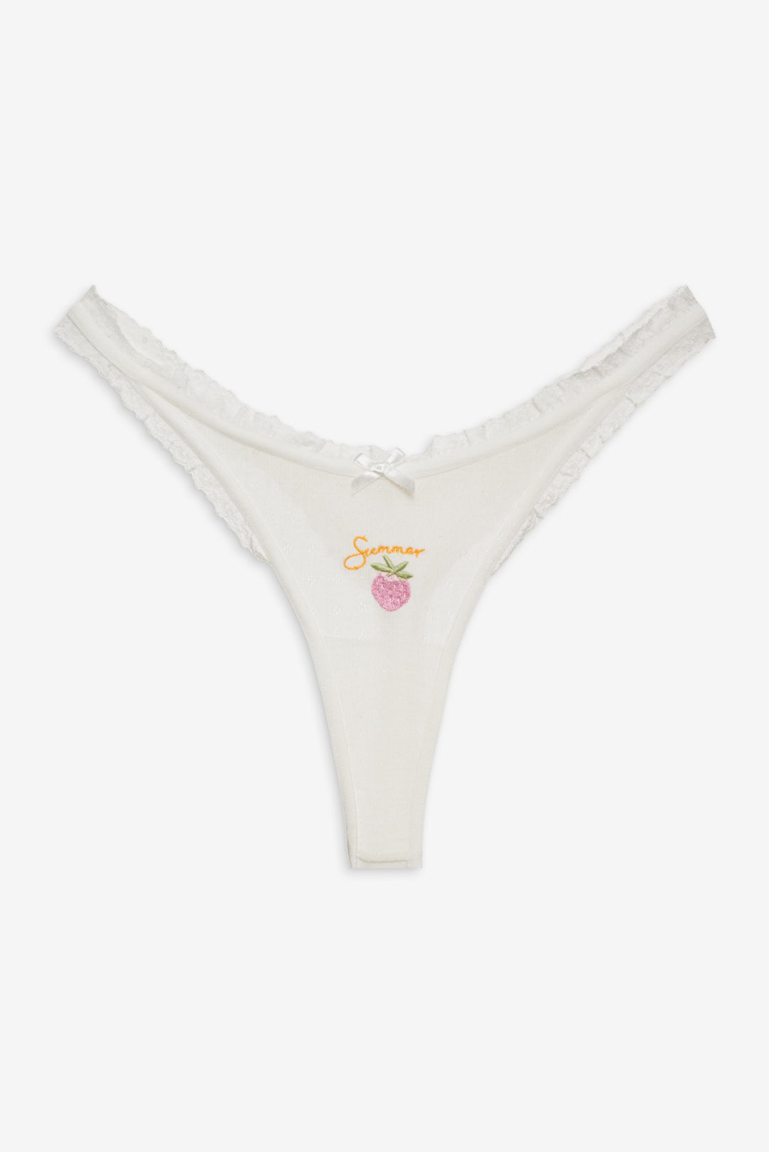 For Love and Lemons - Summer Panty Pack - White