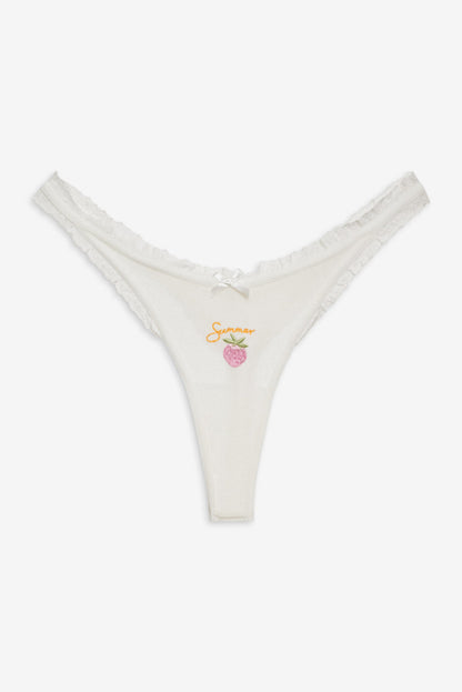 For Love and Lemons - Summer Panty Pack - White