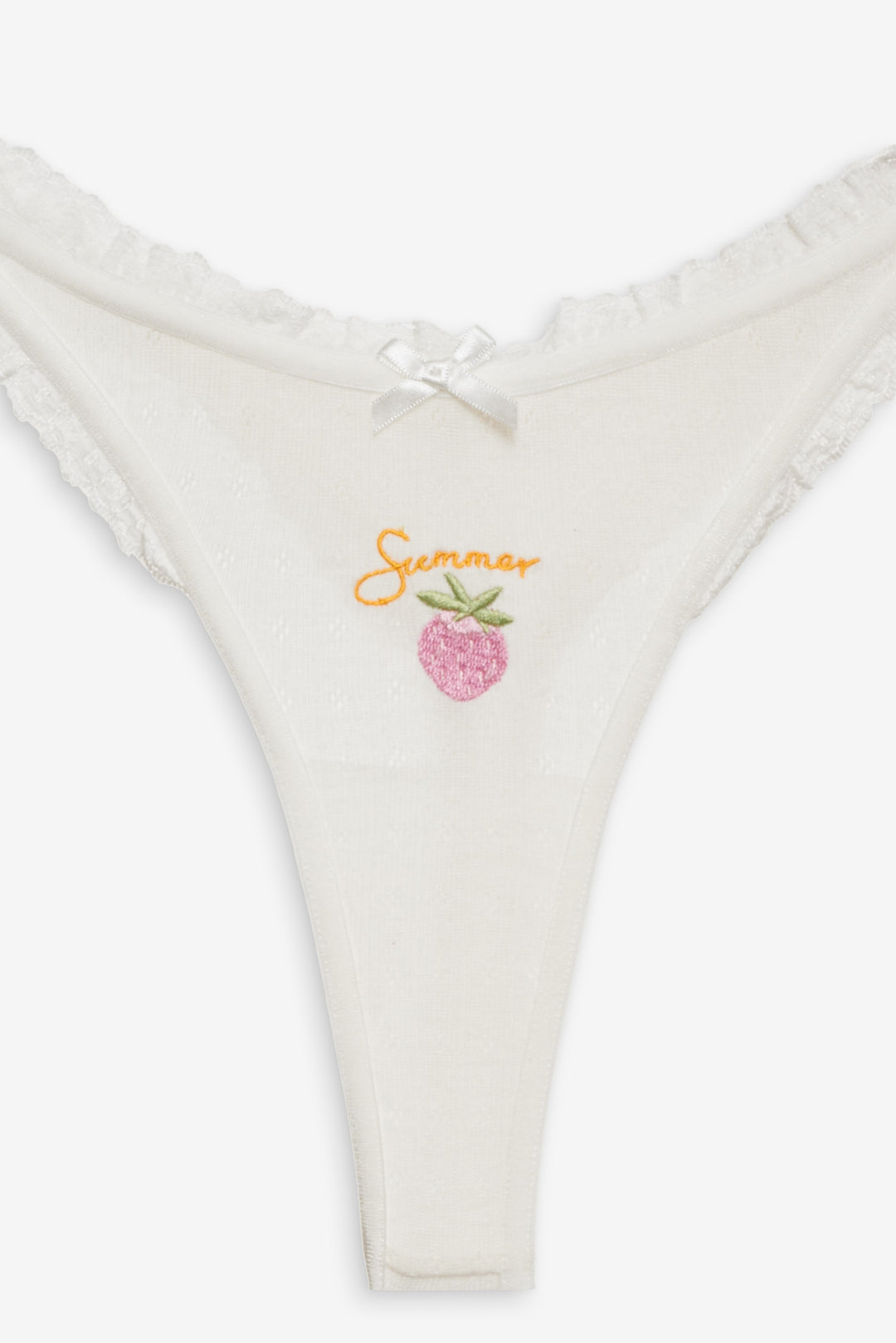 For Love and Lemons - Summer Panty Pack - White