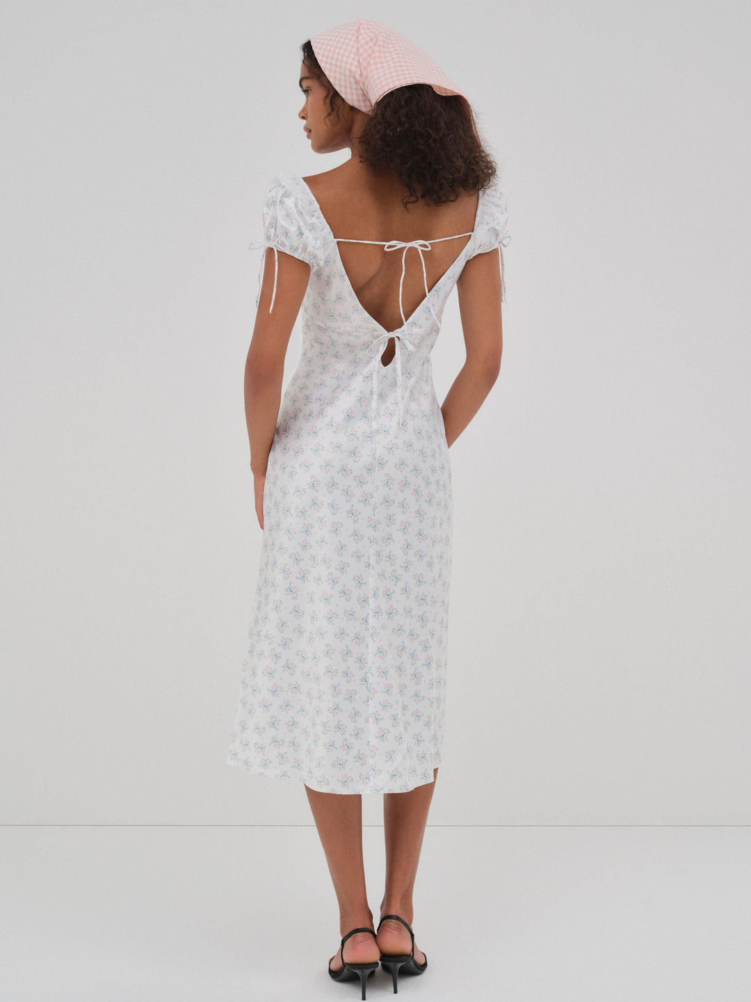 For Love and Lemons - Sweet Escape Midi Slip Dress - White