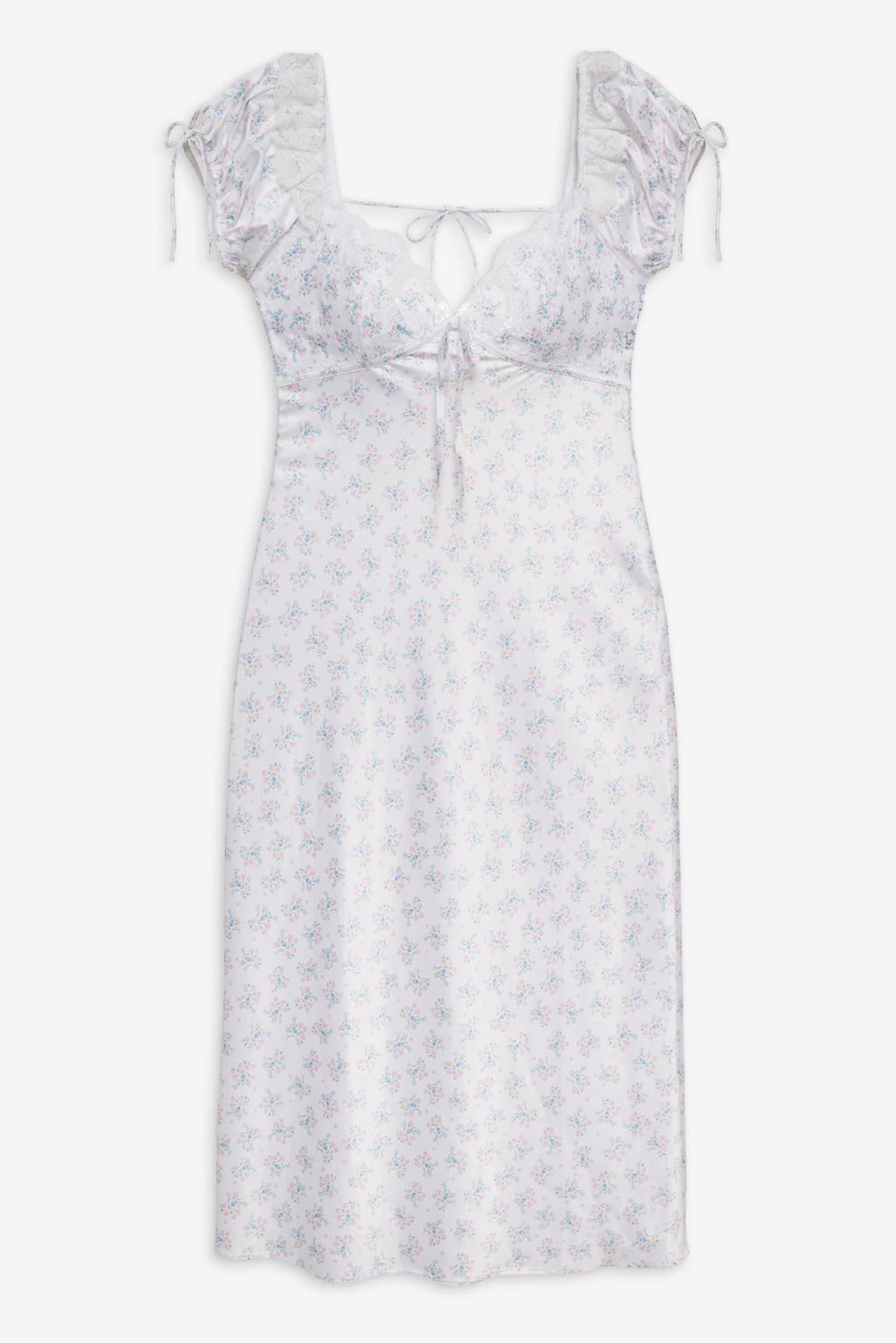 For Love and Lemons - Sweet Escape Midi Slip Dress - White