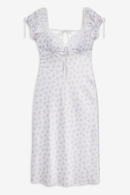 For Love and Lemons - Sweet Escape Midi Slip Dress - White