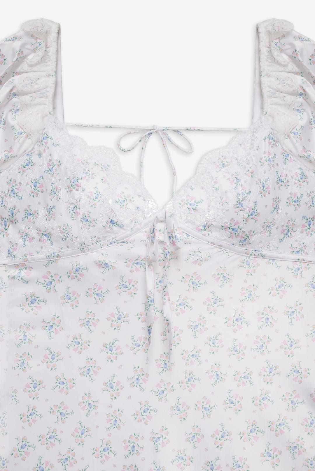 For Love and Lemons - Sweet Escape Midi Slip Dress - White
