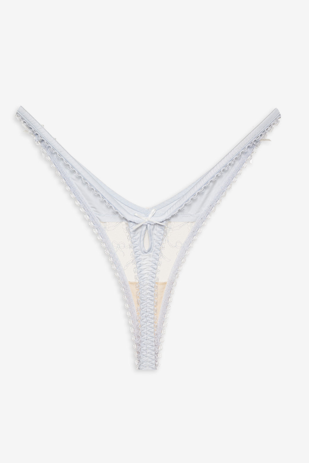 For Love and Lemons - Pure Heart Thong Panty - White