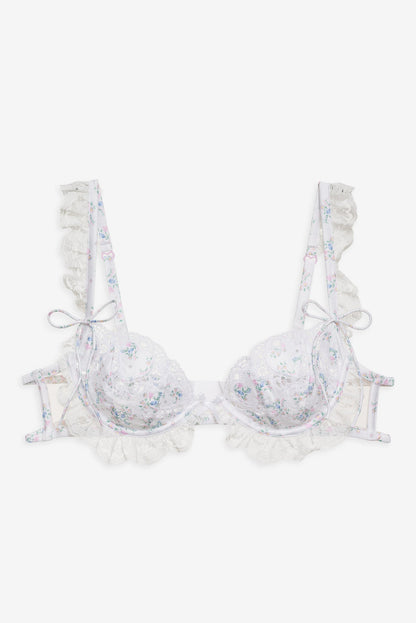 For Love and Lemons - Sweet Escape Underwire Bra - White