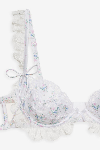For Love and Lemons - Sweet Escape Underwire Bra - White