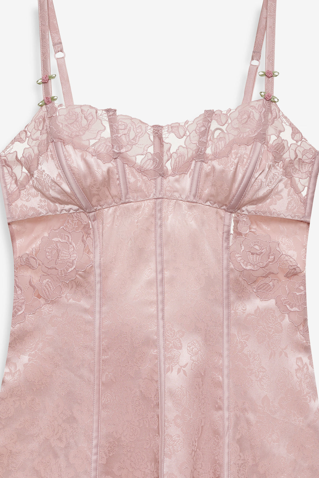 For Love and Lemons Blissful Blooms Slip Dress - Pink